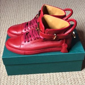 Buscemi 100MM Red sneakers